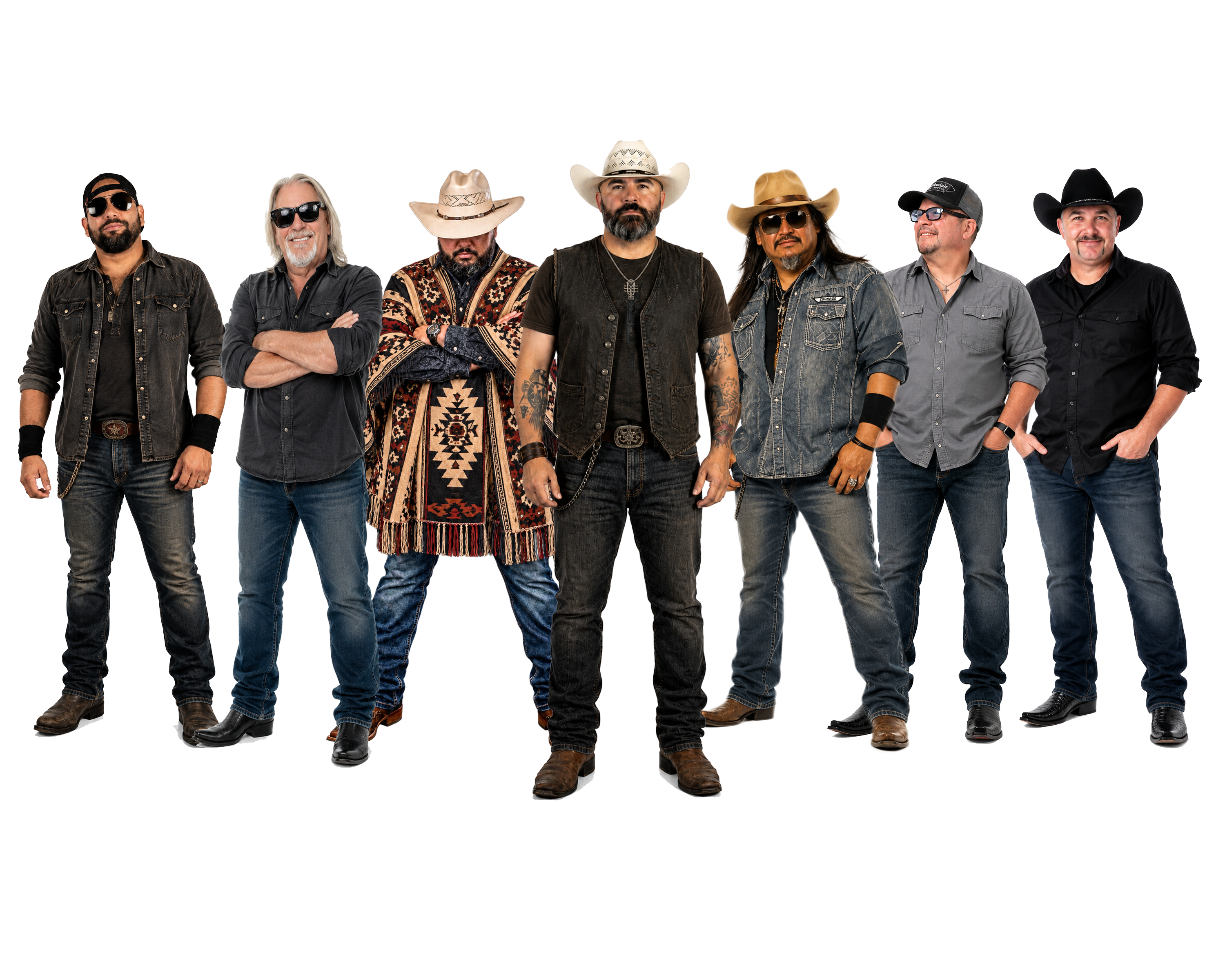 The members of Buck'n Crazy